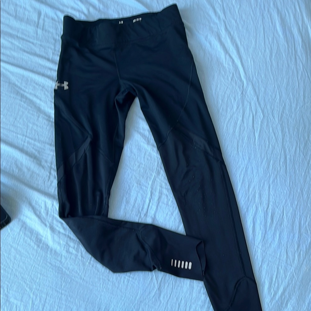 Under Armour Midnight Black Performance Leggings